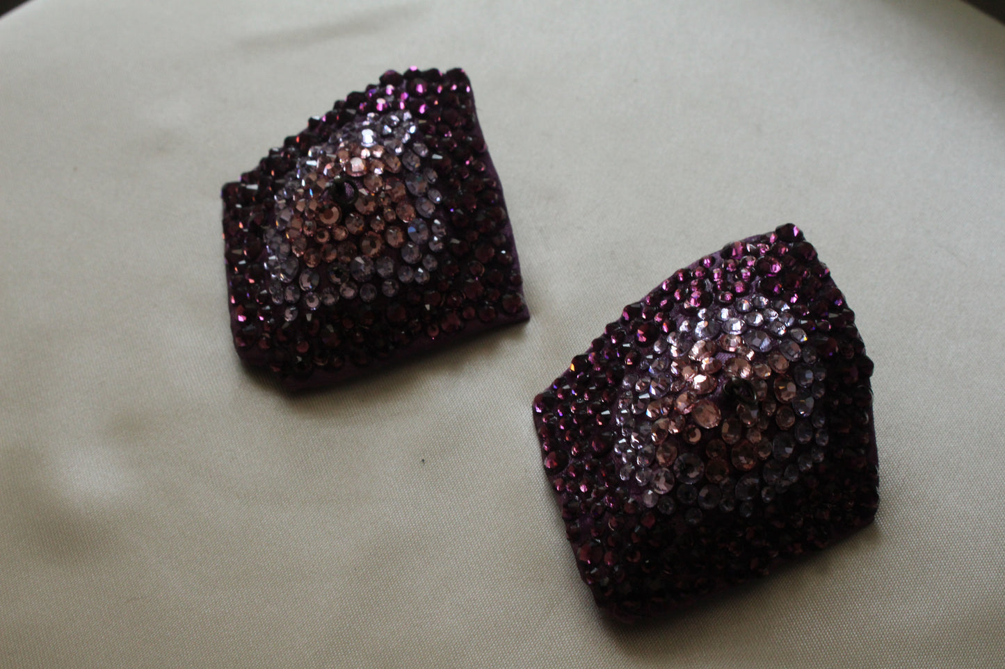 Embellished Diamond Purple Pasties