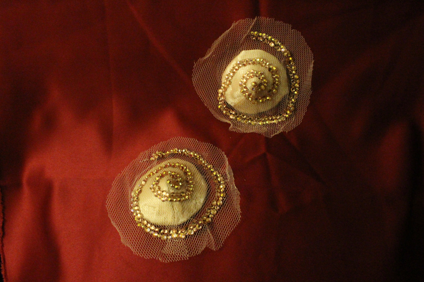 Nude Champagne Illusion Pasties