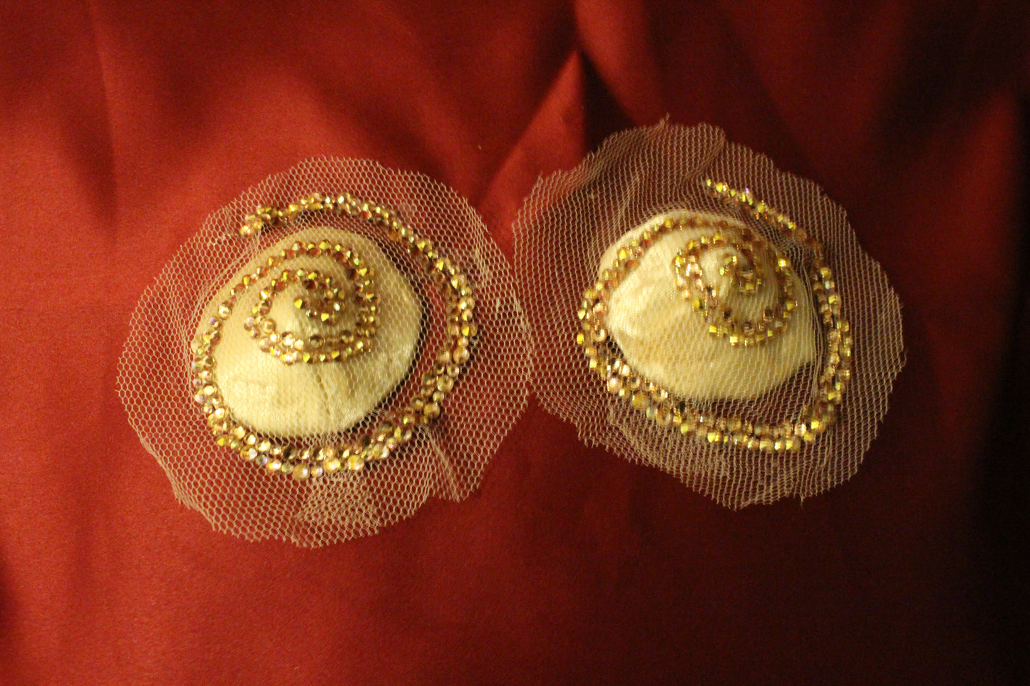 Nude Champagne Illusion Pasties