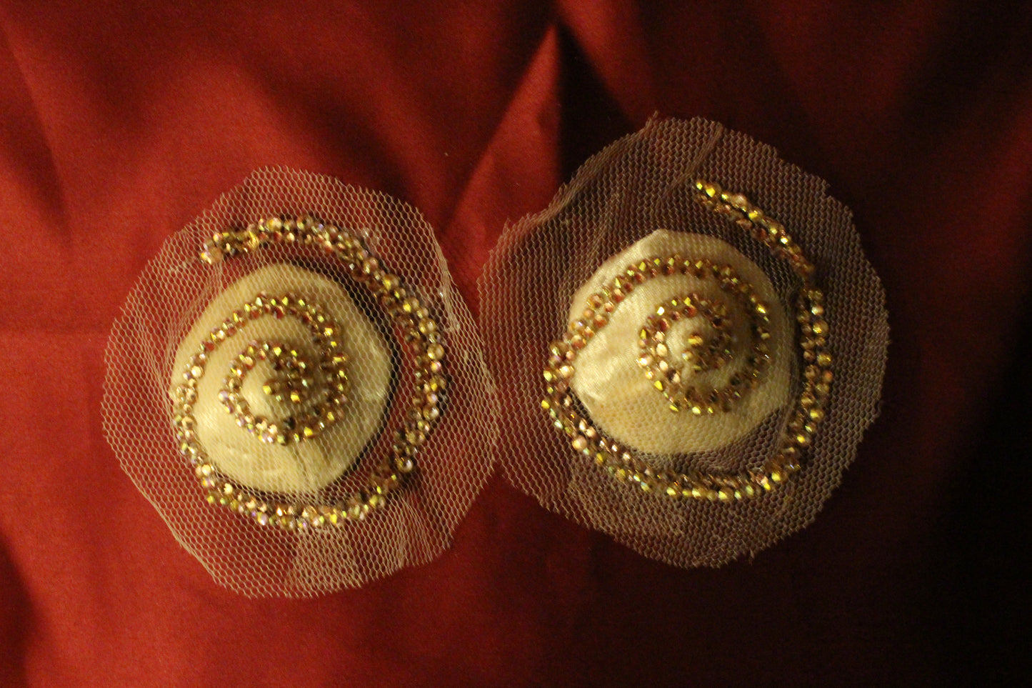 Nude Champagne Illusion Pasties